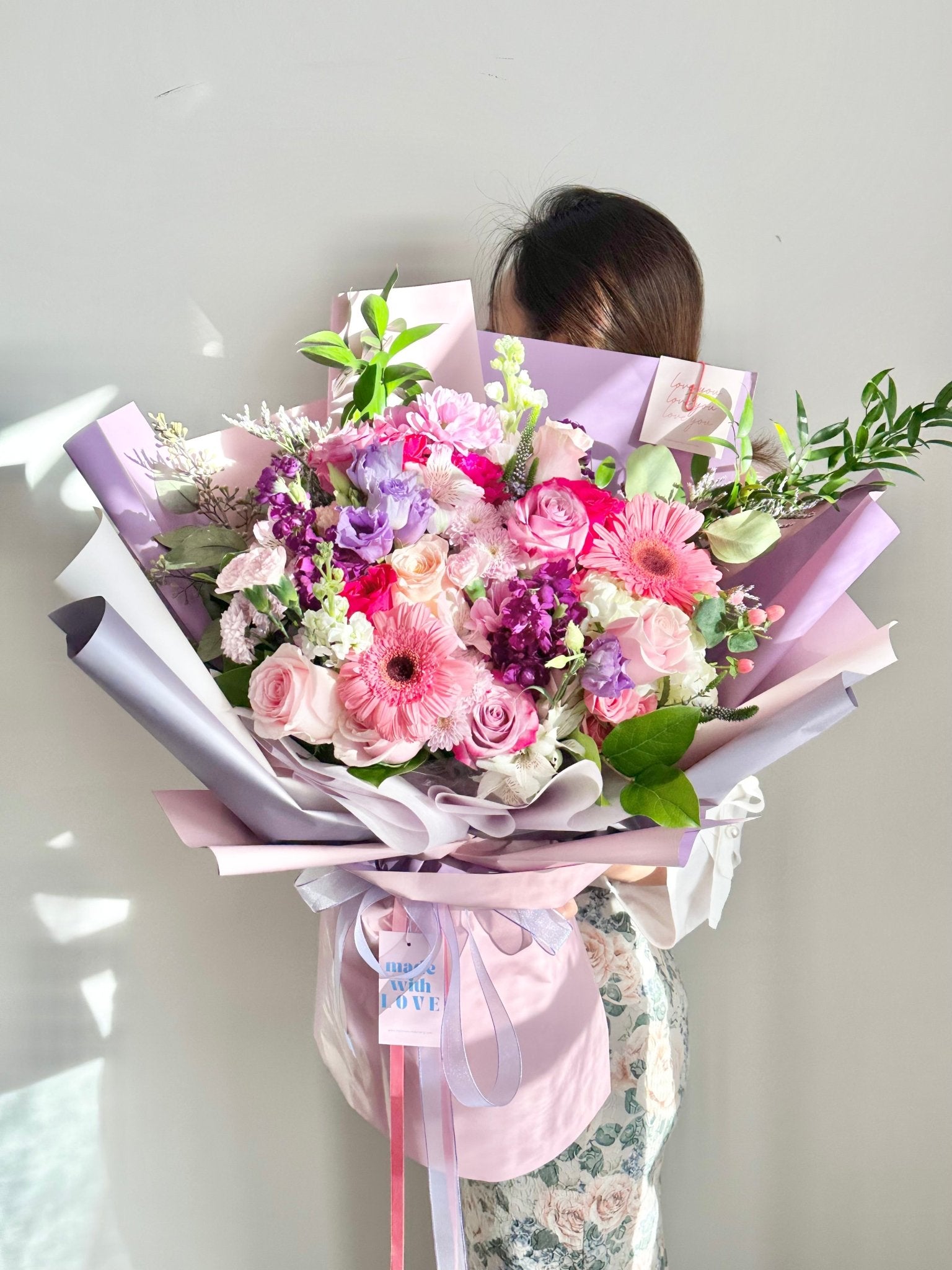 Grand Pastel Garden Bouquet - NYC Bouquet Delivery