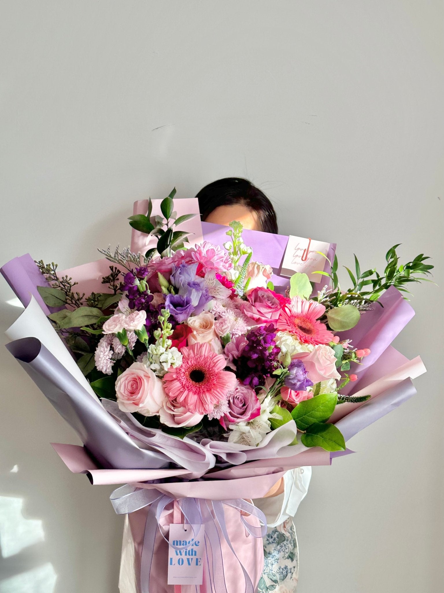 Grand Pastel Garden Bouquet - NYC Bouquet Delivery