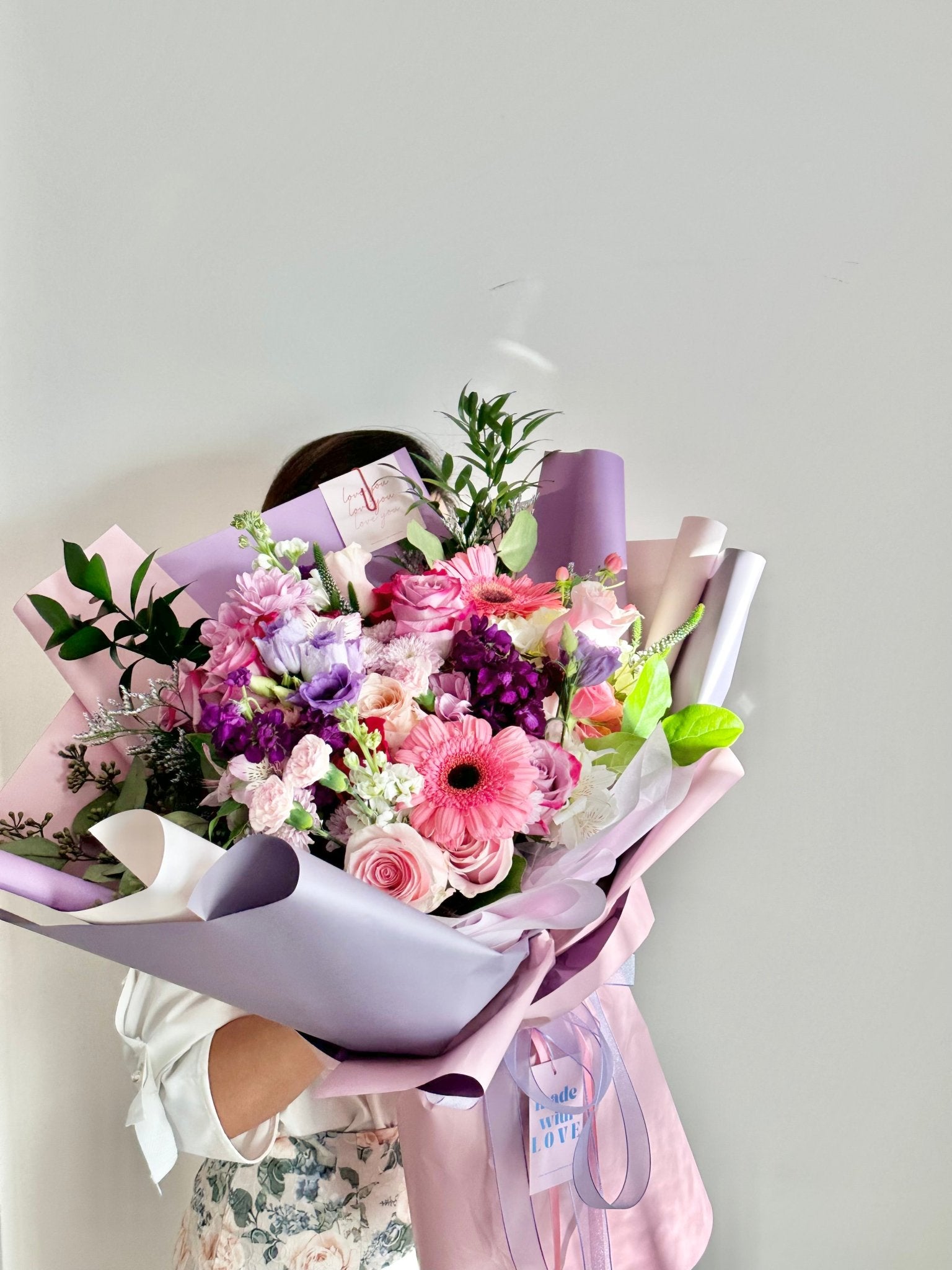 Grand Pastel Garden Bouquet - NYC Bouquet Delivery