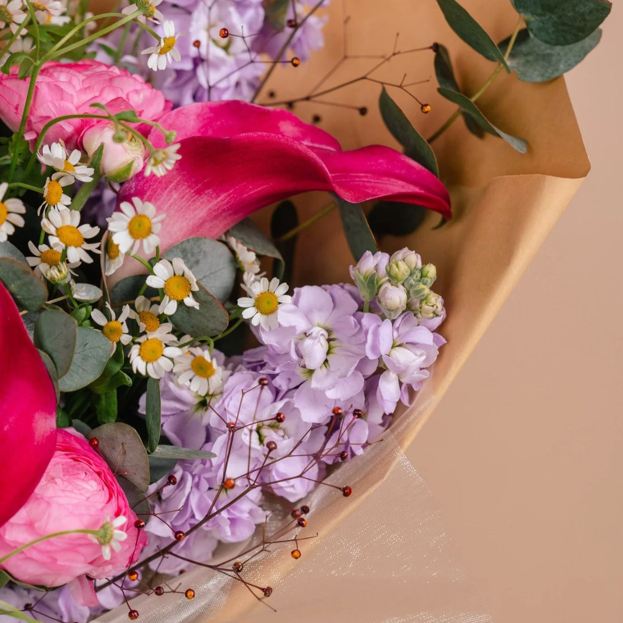 Radiant Romance Bouquet - NYC Bouquet Delivery