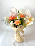 Sweet Flower Wrapped Bouquet - NYC Bouquet Delivery