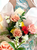 Sweet Flower Wrapped Bouquet - NYC Bouquet Delivery
