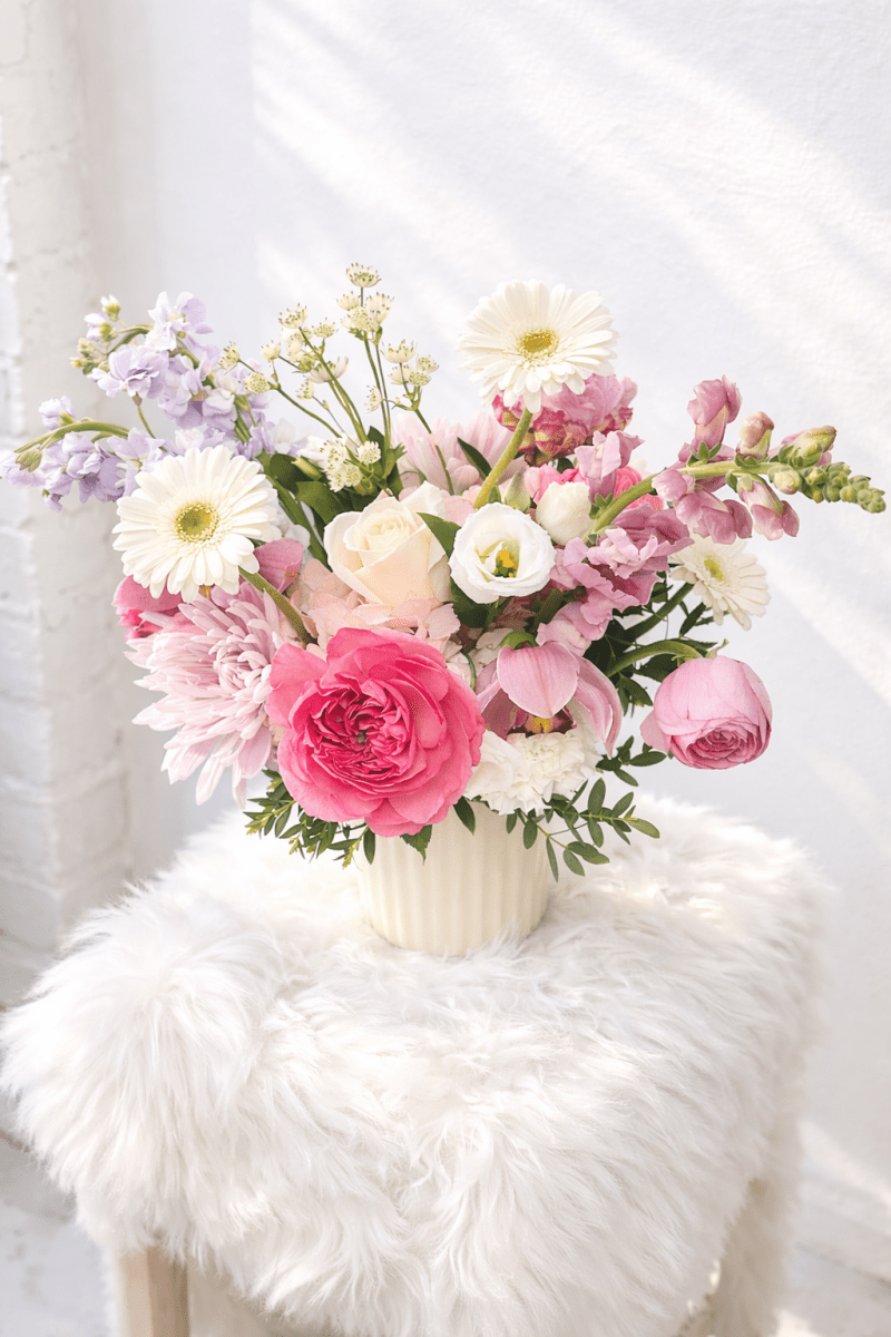 Best Seller – Valentine’s Day Designer’s Choice (Included Vase) - KKOT Floral Studio | Jersey City Florist & Same - Day Delivery