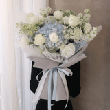 Blue & White Harmony Bouquet - NYC Bouquet Delivery