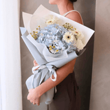 Blue & White Harmony Bouquet - NYC Bouquet Delivery