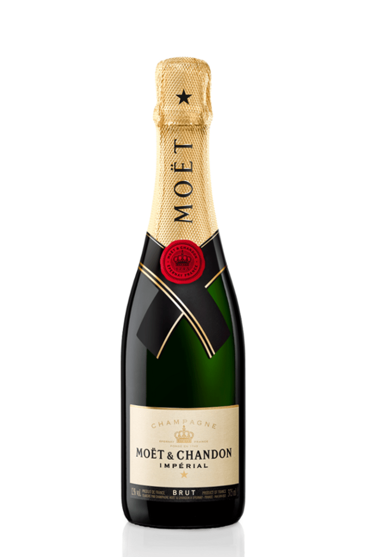 Champagne Half Bottle Flower Gift Box – Elegant Celebration Arrangement - NYC Bouquet Delivery