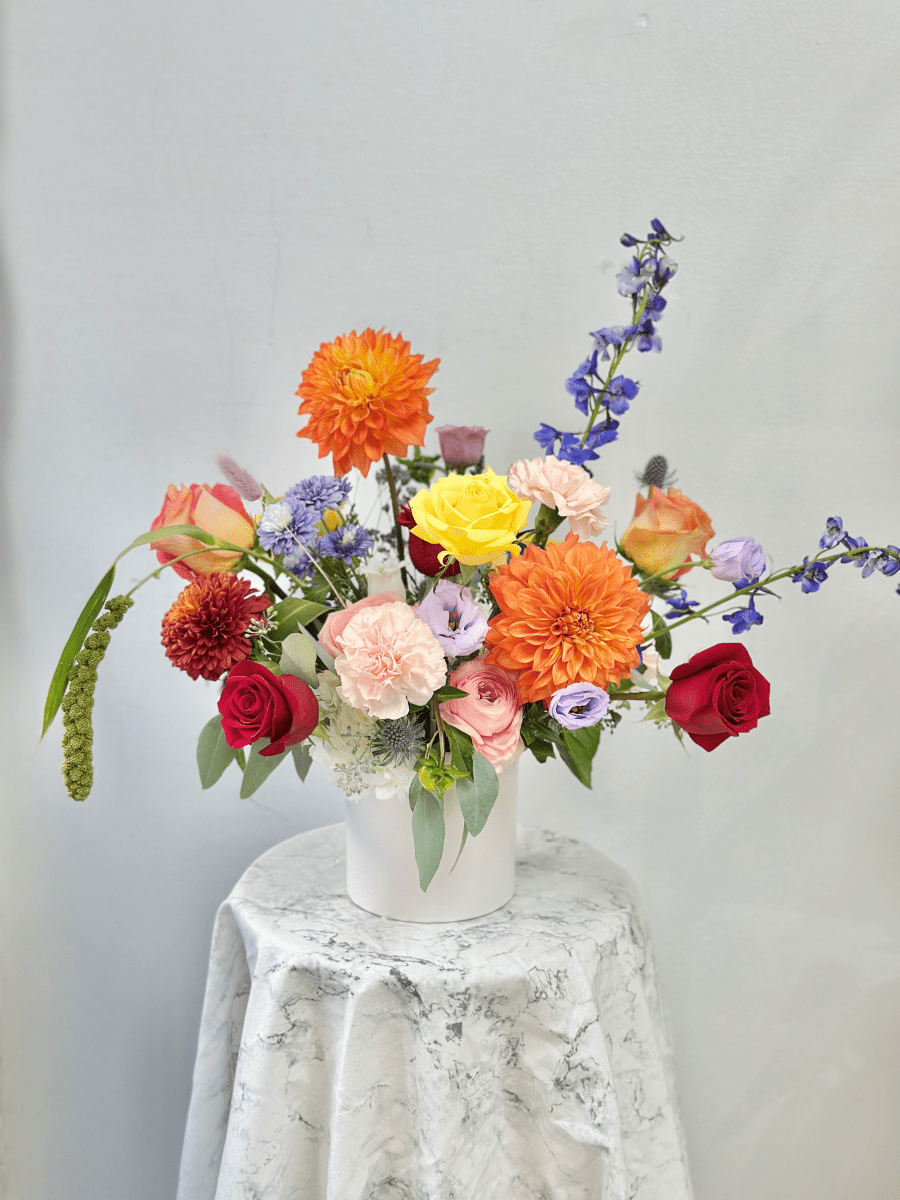 Grand Bloom Centerpiece (Vase Included) - KKOT Floral Studio | Jersey City Florist & Same - Day Delivery