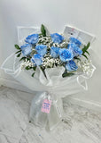KKOT Signature Blue Rose Bouquet - KKOT Floral Studio | Jersey City Florist & Same - Day Delivery