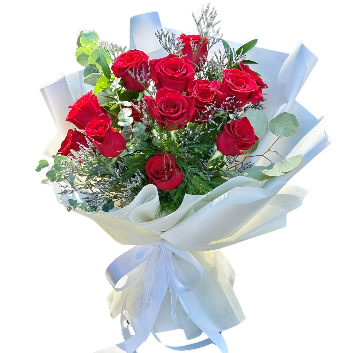 One Dozen Red Roses Bouquet - NYC Bouquet Delivery