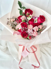 Pink & Red Bloom Bouquet - NYC Bouquet Delivery
