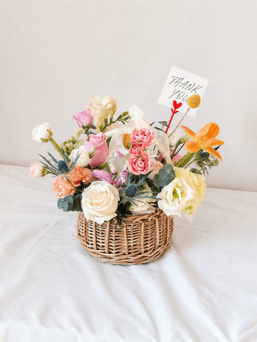 Sweet Heart Basket - KKOT Floral Studio | Jersey City Florist & Same - Day Delivery
