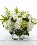 Designer's Choice - White and Green (Vase or Bouquet) - NYC Bouquet Delivery