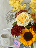 Autumn Glow Vase Arrangement - NYC Bouquet Delivery