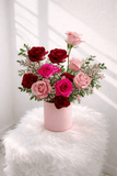 Best Seller – Valentine’s Day Designer’s Choice (Red & Pink | Vase) - KKOT Floral Studio | Jersey City Florist & Same - Day Delivery