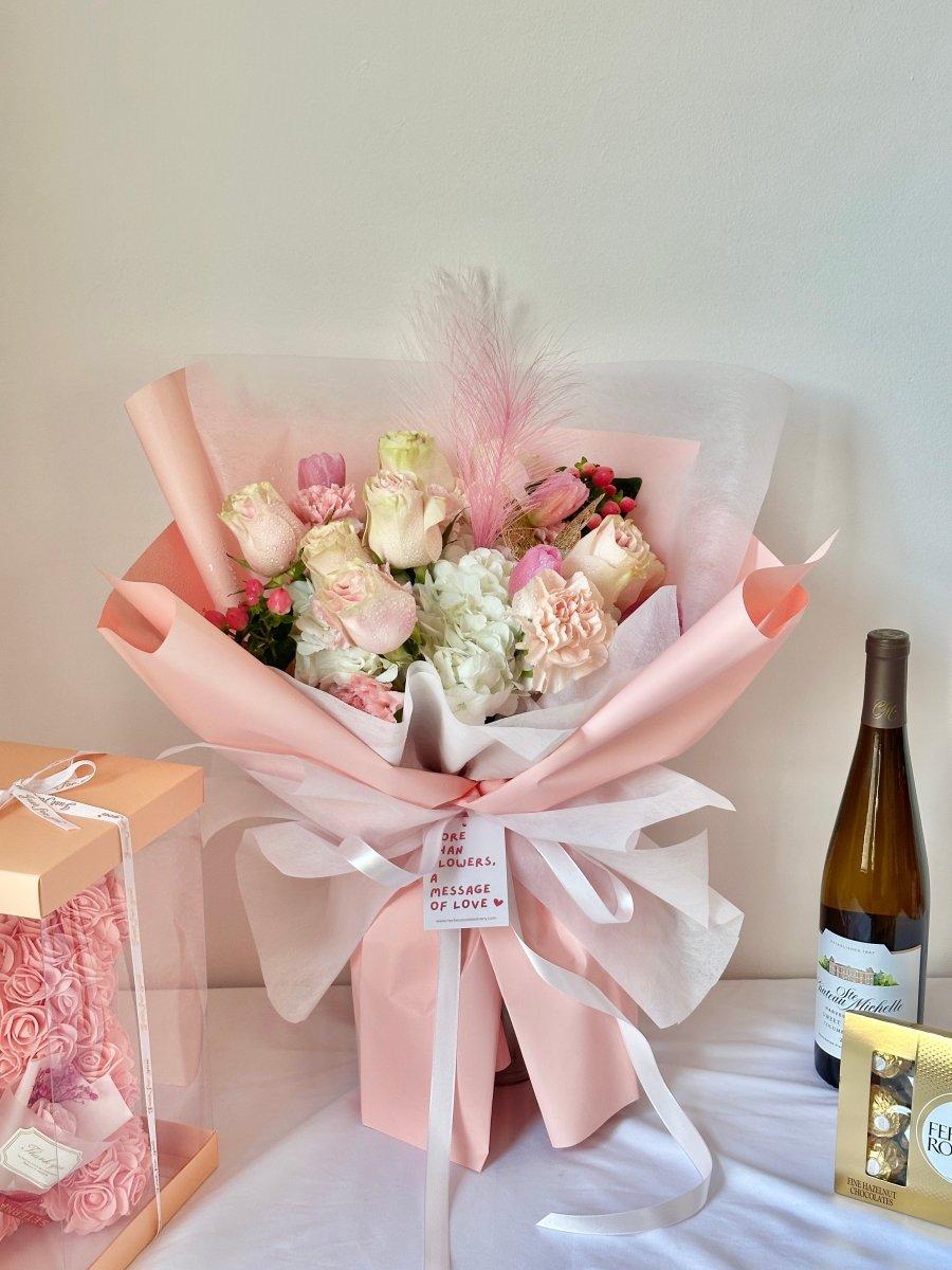 Blush Harmony Bouquet – Mother's Day Special Edition 2025 - NYC Bouquet Delivery
