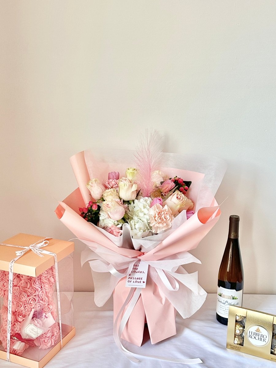 Blush Harmony Bouquet – Mother's Day Special Edition 2025 - NYC Bouquet Delivery