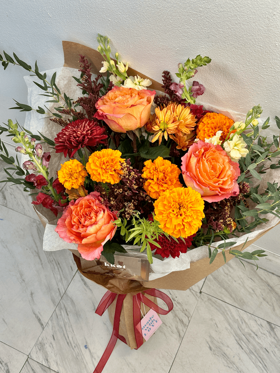 Golden Ember Bouquet - KKOT Floral Studio | Jersey City Florist & Same - Day Delivery