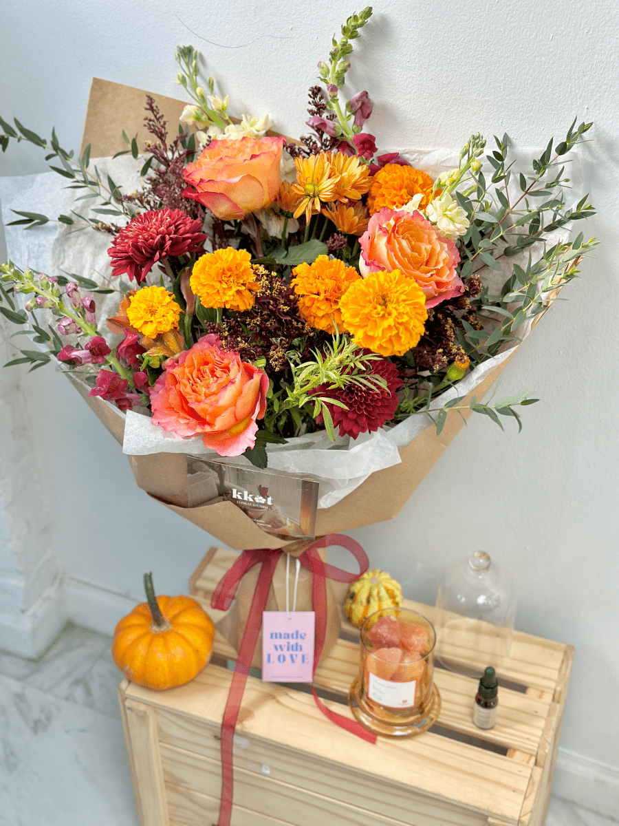 Golden Ember Bouquet - KKOT Floral Studio | Jersey City Florist & Same - Day Delivery