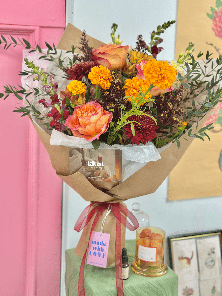 Golden Ember Bouquet - KKOT Floral Studio | Jersey City Florist & Same - Day Delivery