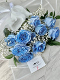 KKOT Signature Blue Rose Bouquet - KKOT Floral Studio | Jersey City Florist & Same - Day Delivery
