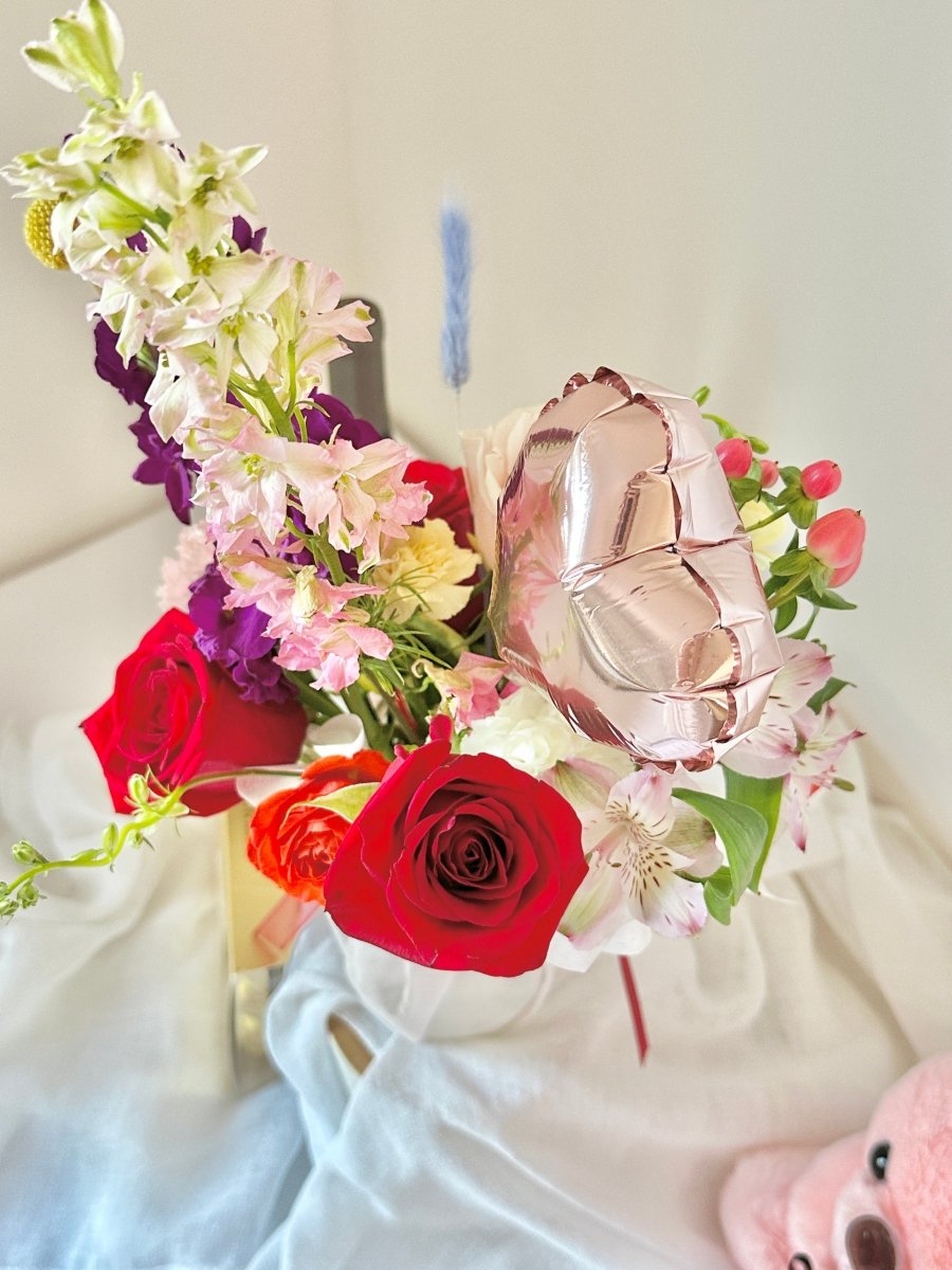 Petite Color Bloom Jar Arrangement - Mother's Day Special Edition 2025 - NYC Bouquet Delivery