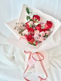 Pink & Red Bloom Bouquet - NYC Bouquet Delivery