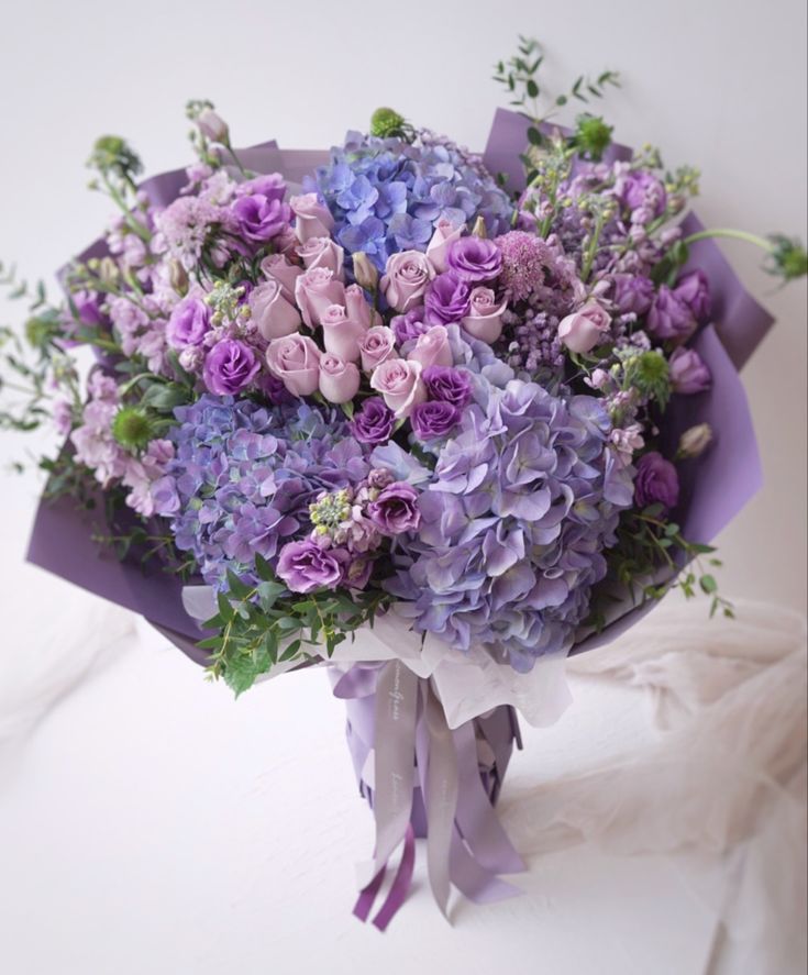 Designer's Choice - Purple & Pink Tone (Vase or Bouquet) - NYC Bouquet Delivery