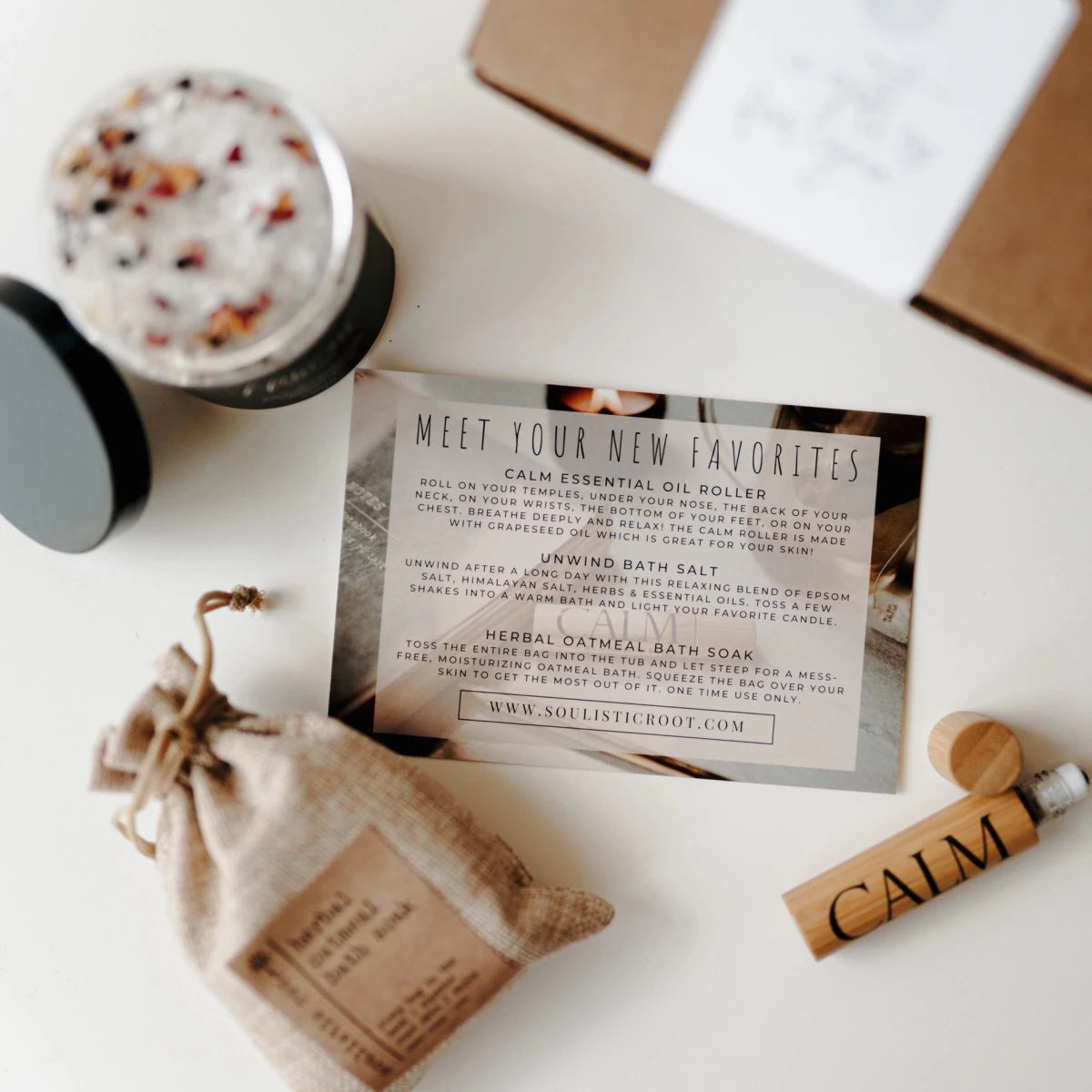 Relaxing Bath Gift Set - KKOT Floral Studio | Jersey City Florist & Same - Day Delivery