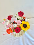 Spring Garden Mother's Day Basket – NYC Flower Delivery - NYC Bouquet Delivery