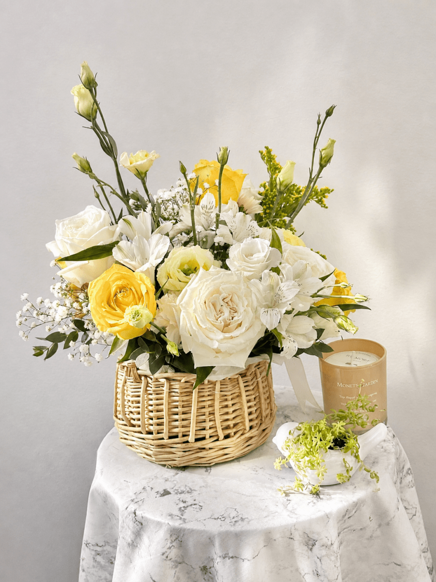 Sweet Heart Basket - KKOT Floral Studio | Jersey City Florist