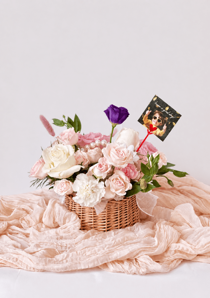 Sweet Heart Basket - KKOT Floral Studio | Jersey City Florist & Same - Day Delivery