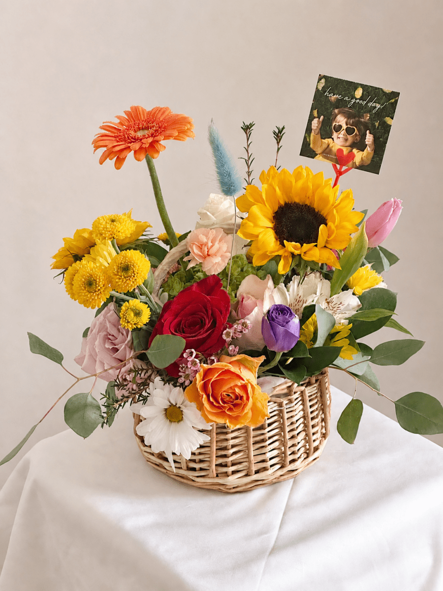 Sweet Heart Basket - KKOT Floral Studio | Jersey City Florist & Same - Day Delivery