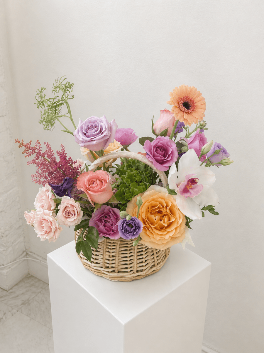 Sweet Heart Basket - KKOT Floral Studio | Jersey City Florist & Same - Day Delivery