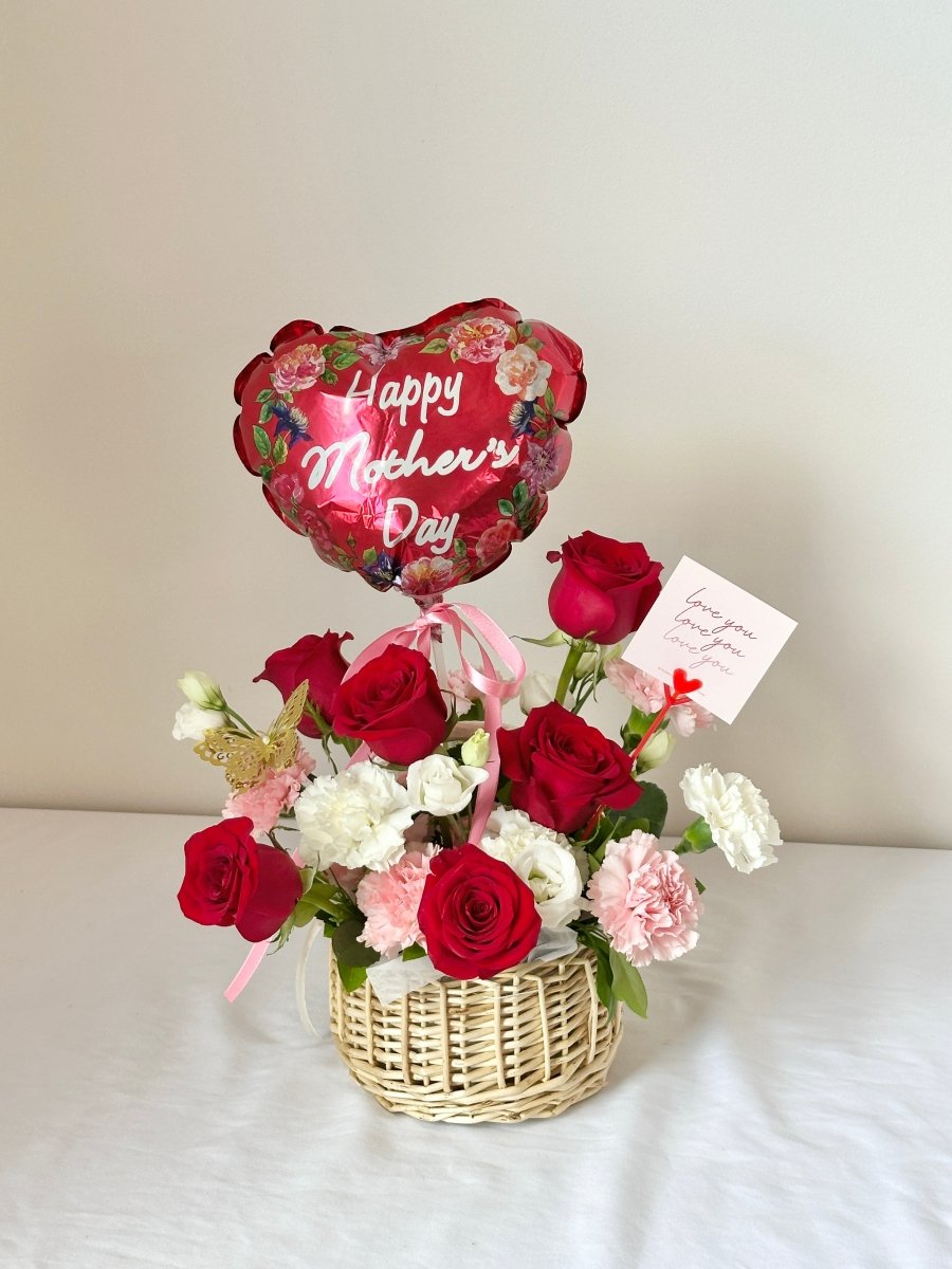 Timeless Love Basket - Mother's Day Special Edition 2025 - NYC Bouquet Delivery