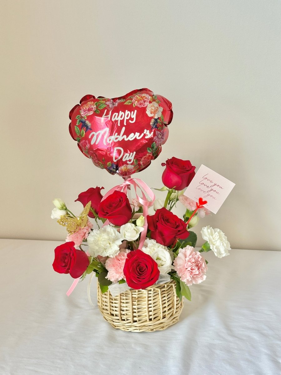 Timeless Love Basket - Mother's Day Special Edition 2025 - NYC Bouquet Delivery